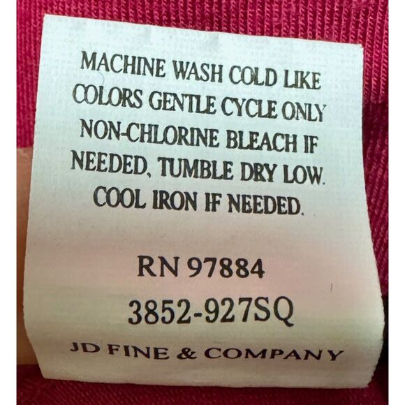 TART INTIMATES Fuchsia Cami PJ Set with Black Lace Trim, Sz S - Picture 10 of 11